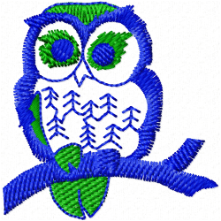 Owl Embroidery Design 2 Owl Embroidery Design 2